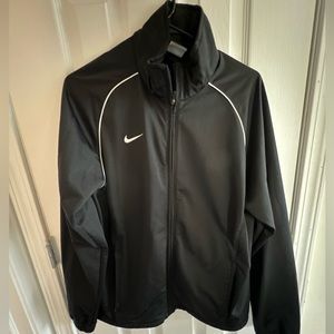 Men’s Nike Black Zip Up Jacket - Medium